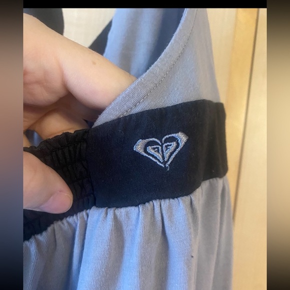 Roxy Colorblock Halter Maxi Dress Size Small - Picture 6 of 8